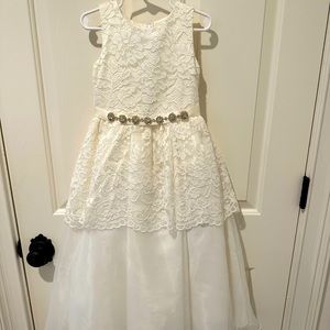 Rosebud Flower Girl dress style 5125. Size 4
